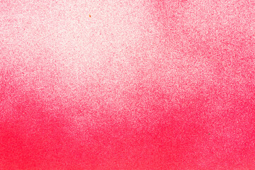 赤のスプレー塗料で描いた背景