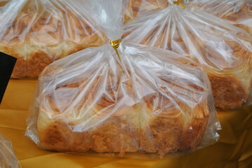 homemade bread in bakery