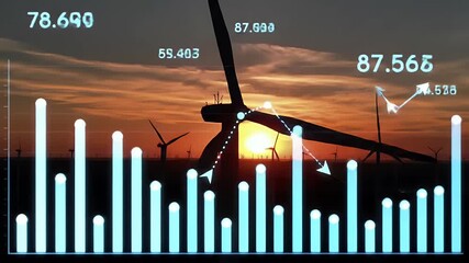 Green energy in full development.Increase in electricity prices on the world market. - Powered by Adobe