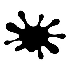 A Blob of Dark Ink on a White Canvas Creates an Impact