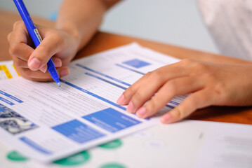Efficient document preparation for home office organizing written materials a productive environment