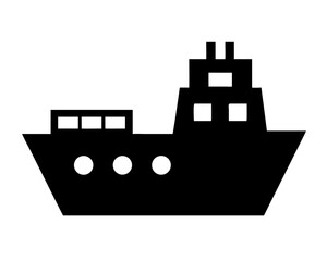ship silhouette vector