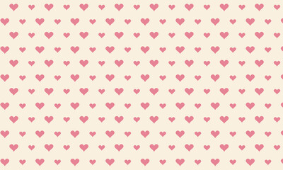 Abstract beautiful pink heart seamless pattern background. Vector seamless pattern.