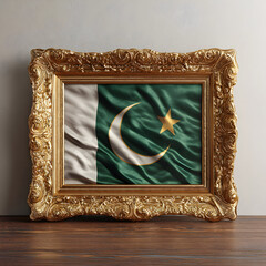 Patriotic Spirit of 14 August with National Symbols