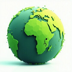 green planet earth