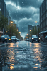 Dramatic Cloudy Sky Before Rain &ndash; Natural Weather Scene