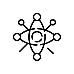 Scissors Icon for Creativity and Crafting Topics