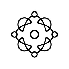 Scissors Icon for Creativity and Crafting Topics