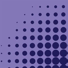 abstract blue dot blend on purple color pattern design.