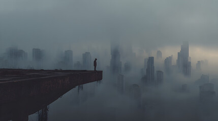 Bridge to Nowhere: A Portrait of Urban Isolation and Despondency