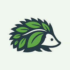 Leaf Hedgehog Logo