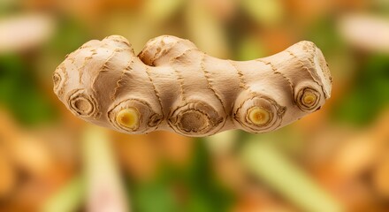 Ginger root's nodules symbolize clearing pathways for better gut detox recipes.
