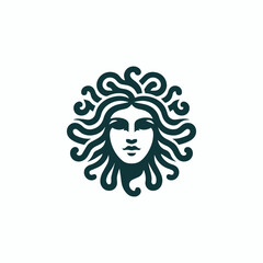 medusa goddess logo
