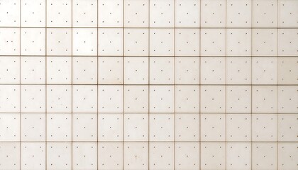 Gridded off-white surface with small, evenly spaced dots