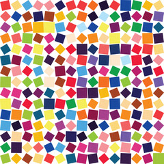 a pixelated color grid pattern