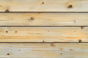 Obraz premium Natural pine wood texture with horizontal planks, smooth finish, minimal design, and warm tone.