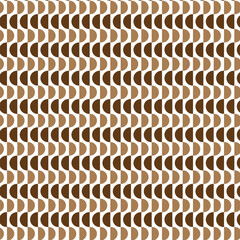 retro half circle geometric seamless pattern