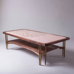 Soft gradient from Rosewood transitioning into Pale Pink, creating an elegant hue.