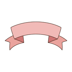 Pink Ribbon Banner Clipart