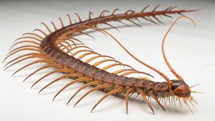 Hallucigenia on studio background