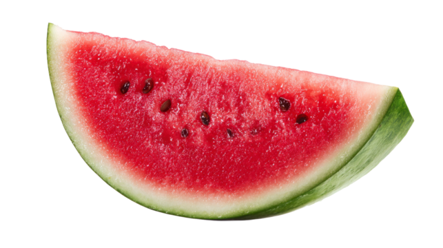 Fresh watermelon slice isolated
