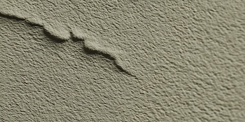 Textured wall with chipped paint detail