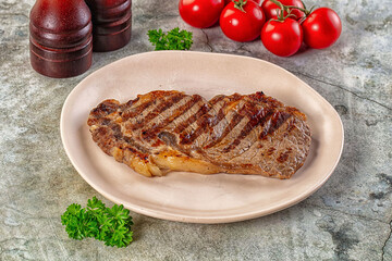 Grilled beef black angus steak