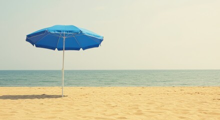 Fototapeta premium umbrella on the beach