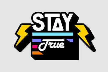 badge style streetwear apparel fashion vector for printing	