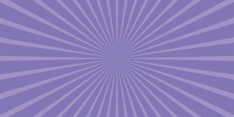 Purple burst radial pattern with comic book inspired rays spreading outward for design projects and creative visuals