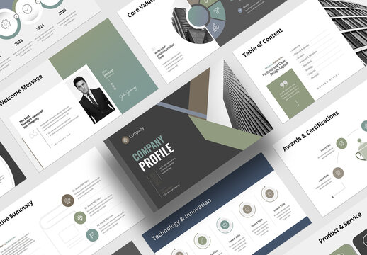 Company Profile Presentation Template