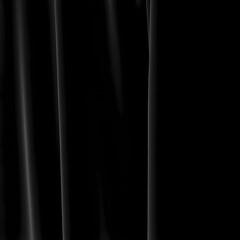 Black Velvet Fabric Texture Close-Up