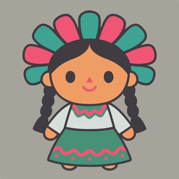 Lele doll mu&ntilde;eca lele tipica de mexico guatemala honduras nicaragua colombia 