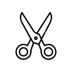 Scissors Icon for Creativity and Crafting Topics