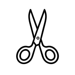 Scissors Icon for Creativity and Crafting Topics