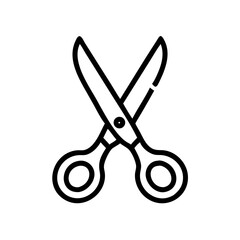 Scissors Icon for Creativity and Crafting Topics
