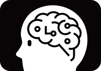 Circuit board designs resembling human brains showcase technology and Artificial intelligence