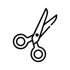Scissors Icon for Creativity and Crafting Topics