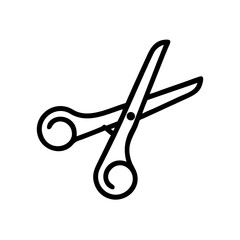 Scissors Icon for Creativity and Crafting Topics