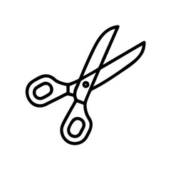 Scissors Icon for Creativity and Crafting Topics