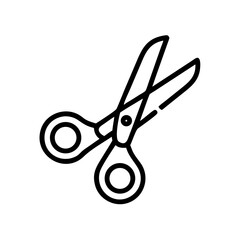 Scissors Icon for Creativity and Crafting Topics