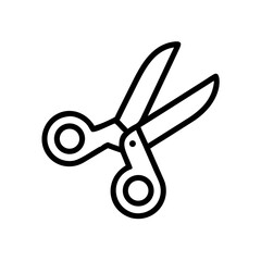 Scissors Icon for Creativity and Crafting Topics