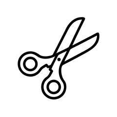 Scissors Icon for Creativity and Crafting Topics
