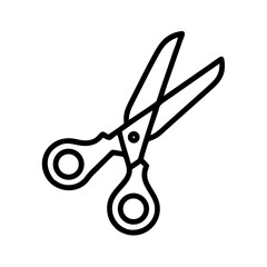 Scissors Icon for Creativity and Crafting Topics