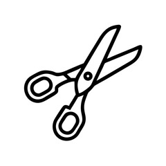 Scissors Icon for Creativity and Crafting Topics