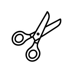 Scissors Icon for Creativity and Crafting Topics