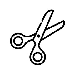 Scissors Icon for Creativity and Crafting Topics