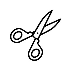 Scissors Icon for Creativity and Crafting Topics