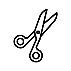 Scissors Icon for Creativity and Crafting Topics