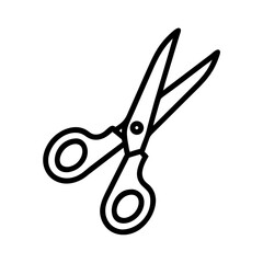 Scissors Icon for Creativity and Crafting Topics